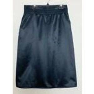 Escada Black Silk Wool Pencil Skirt 36 (US 2 4)